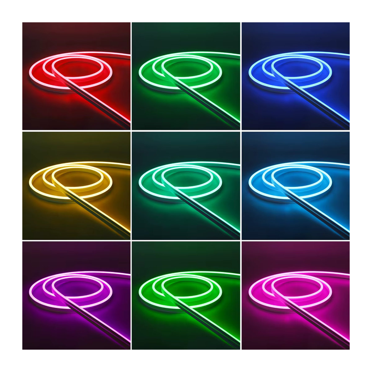 Lcamaw Zigbee 3.0 Neon RGB LED Streifen USB 5V dimmbar kompatibel mit Tuya Smart Gateway, SmartThings, Alexa und Google Home - Bild 2