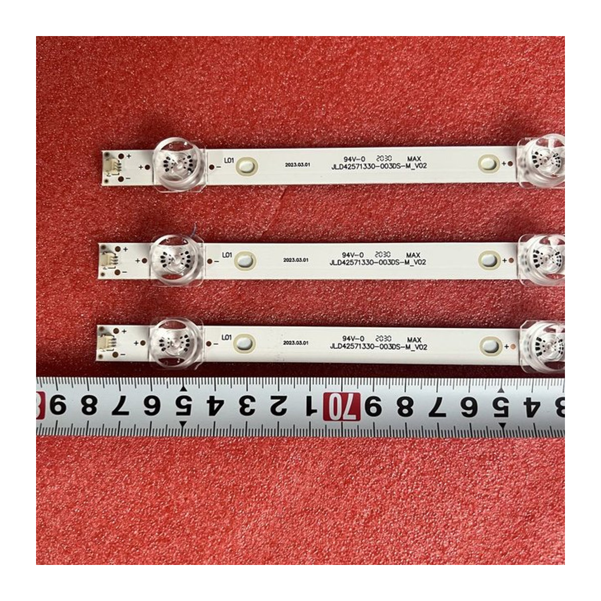 LED-Hintergrundbeleuchtung für LB43051 V0 43H6E 43H7608 H43A6140 H43A6140UK H43A6200UK H43A6100UK H43AE6100UK H43AE6000UK H43A6200 - Bild 1