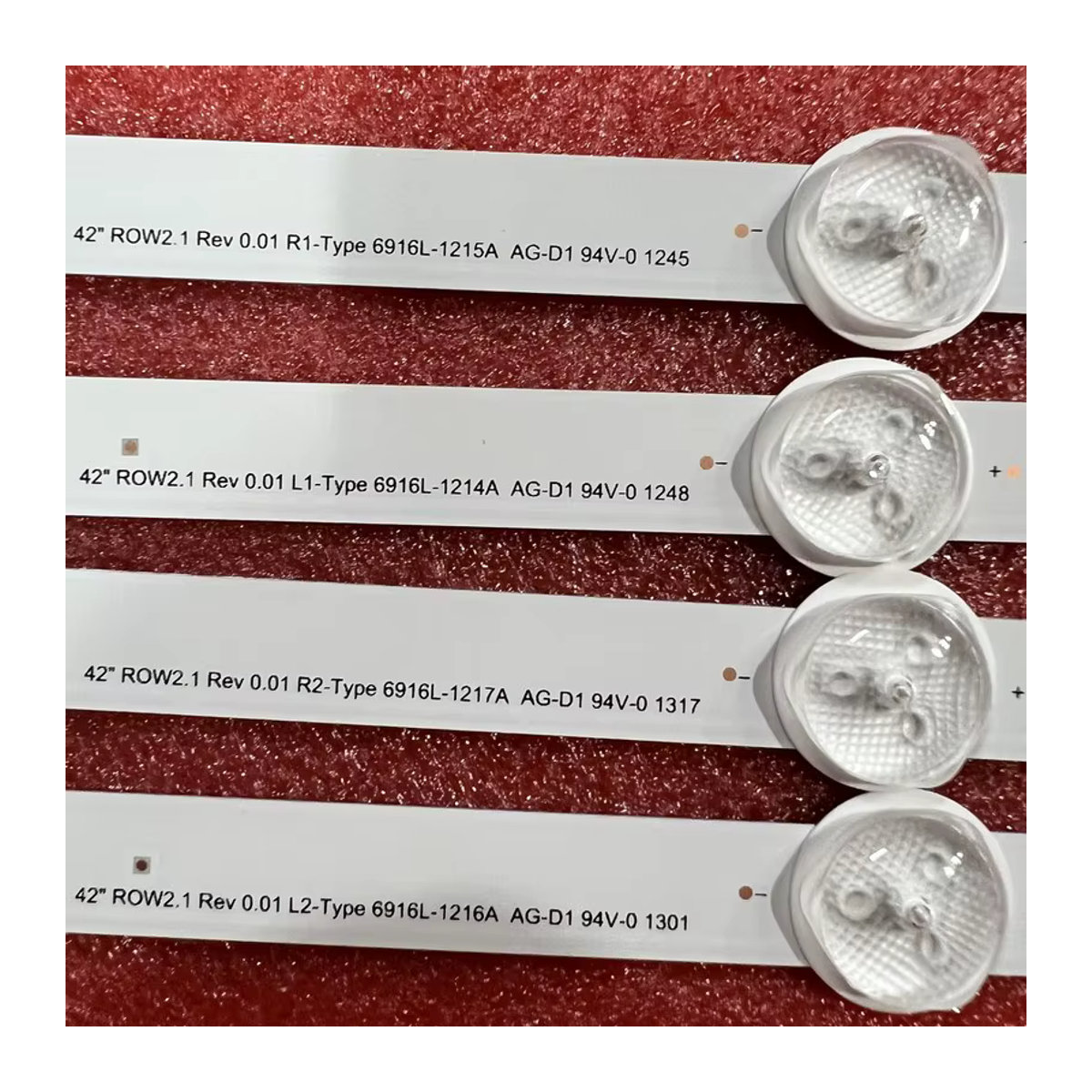 LED Hintergrundbeleuchtung für LG TV Modelle 42LN577S-ZK 42LN577V-ZK 42LN5788-ZE 42LN5405-ZA 42LA613S 42LN542V-ZD 42LN5403-ZA 42LN5404-ZA von beented - Bild 4