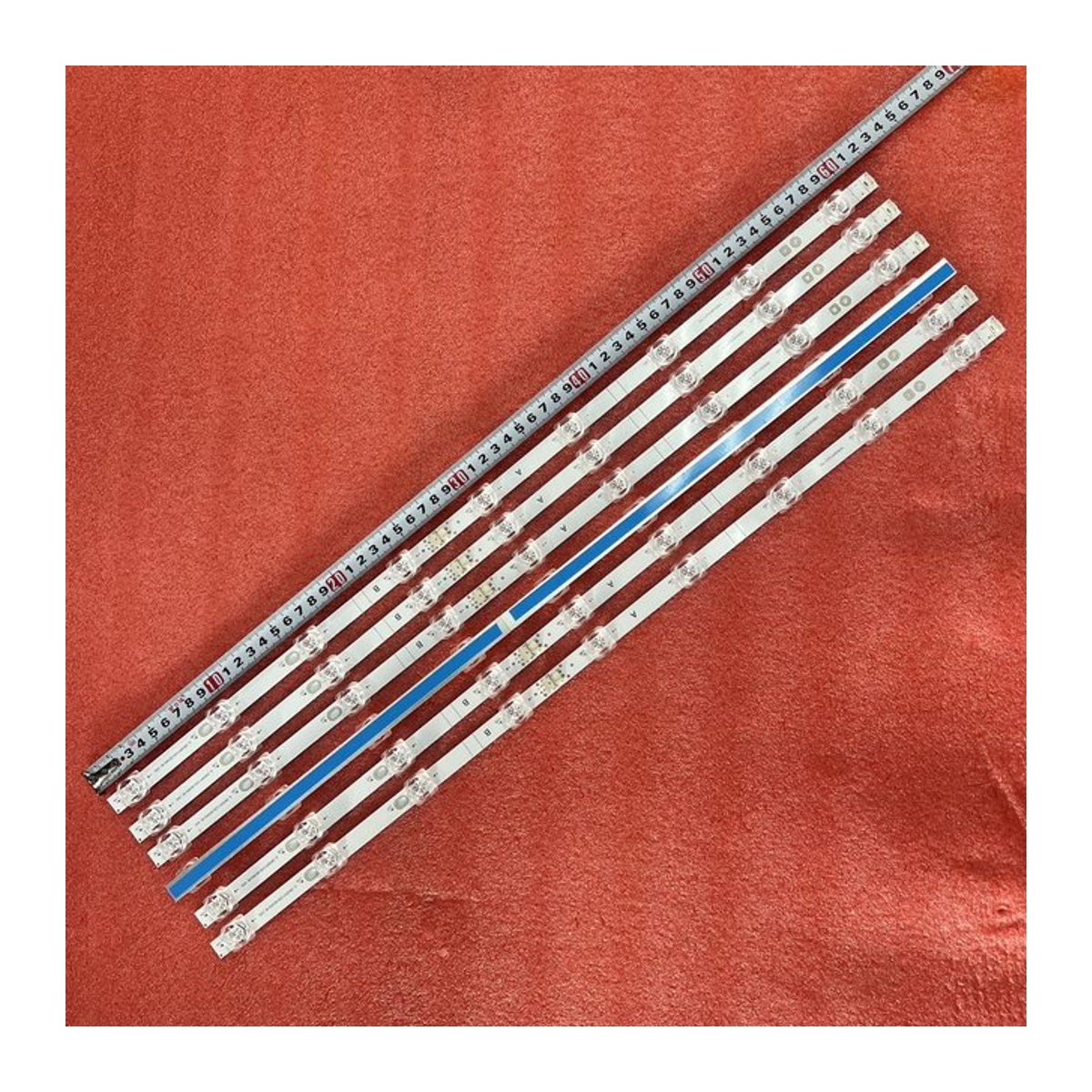 LED Hintergrundbeleuchtung Streifen für Hisense Fernseher 65 Zoll Modelle AE7200F A7300 A7300FTUK AE7000F AE7000 AE7300 A7120FS HZ65A52E HZ65A55E SVH65AH8 - Bild 1
