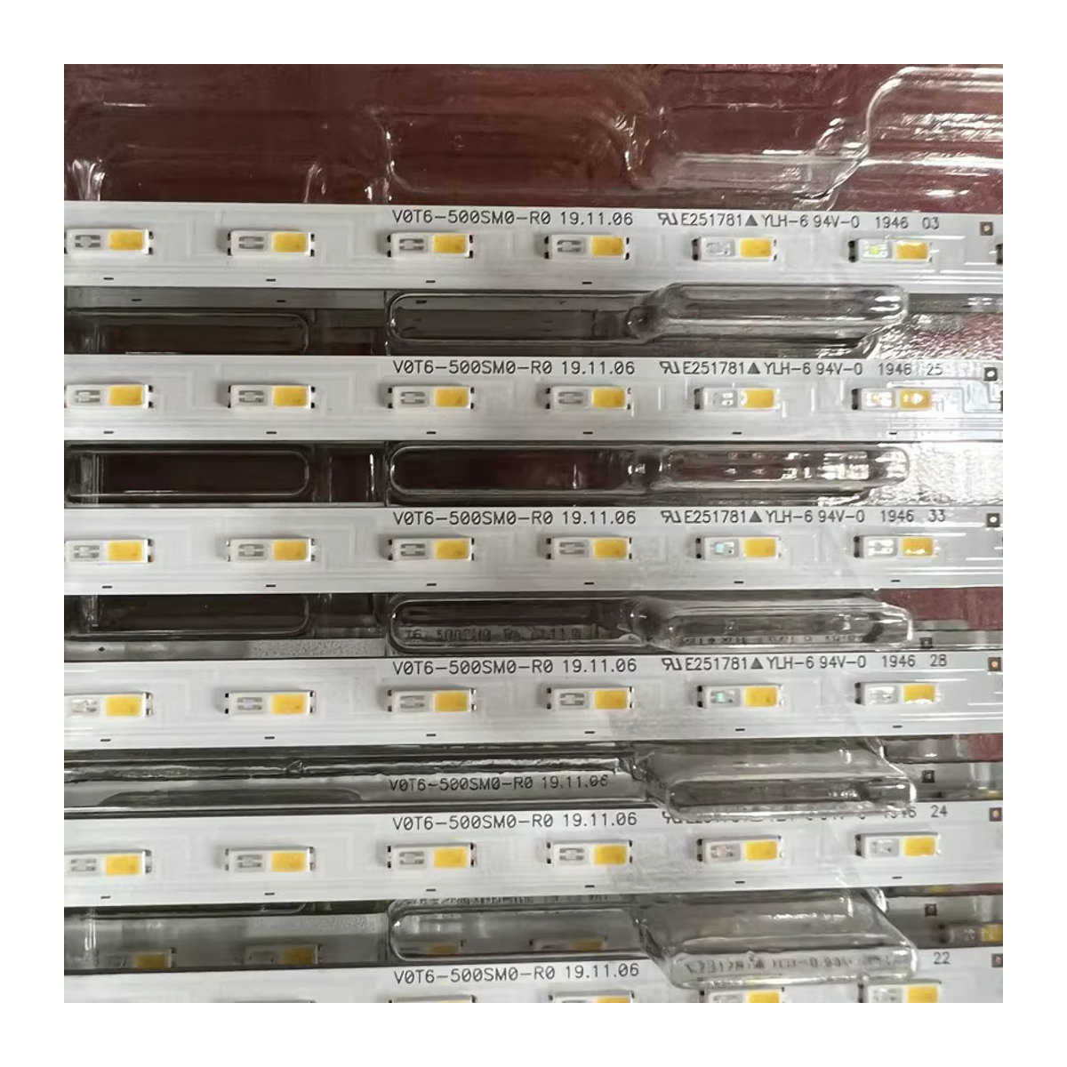 LED Hintergrundbeleuchtung Streifen für Samsung V0T6-500SM0-R0 BN96-50382A BN61-16774A QN50Q60 QN50Q60TAFXZA UN50TU700D QN50LS03TA - Bild 3