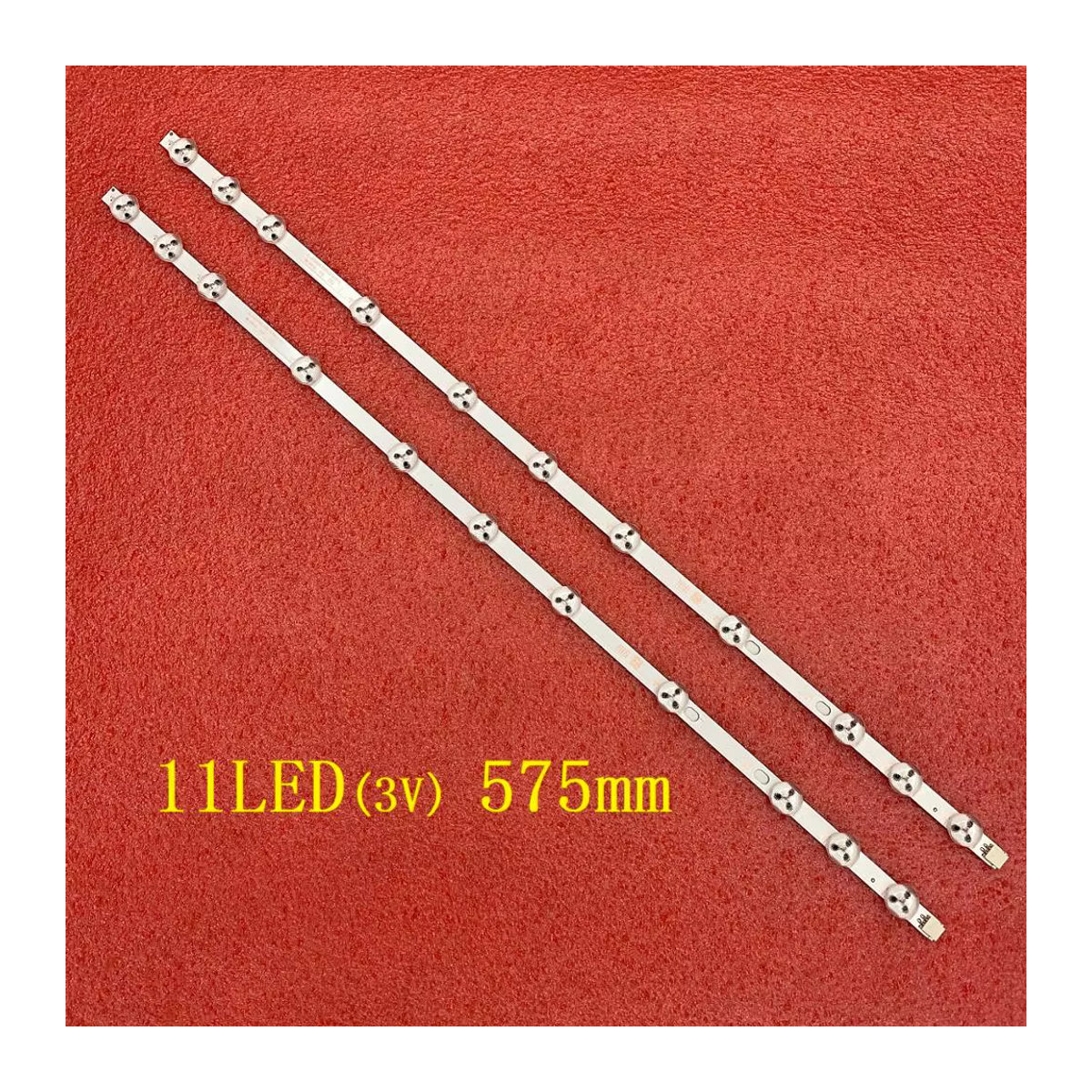 LED Hintergrundbeleuchtung Streifen mit 11 LEDs für Hitachi 32HB4T01 32HXC01U 32HXC01UA 32HXC01UB 32HB6J41U 32HFL2869T und Toshiba 32W3963DG 32C3035DG - Bild 2