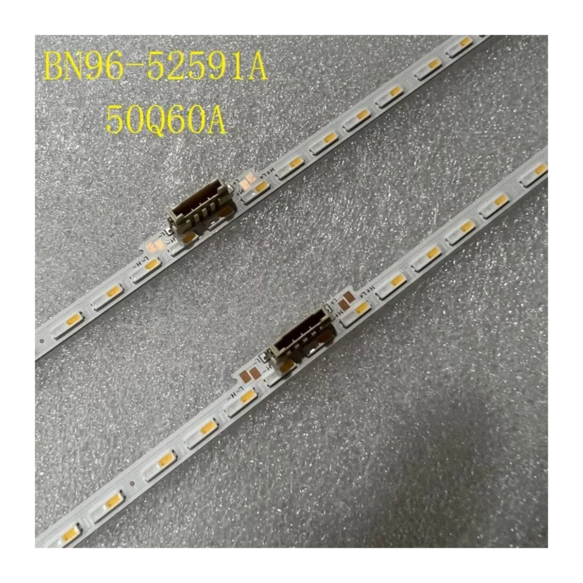 LED-Hintergrundbeleuchtungsstreifen Set (2 Stück) für Samsung 50Q60A BN96-52591A QE50Q60AAU QN50LS03ADF QN50Q6DAAF HG50Q60AANF QN50Q60AAF - Bild 1