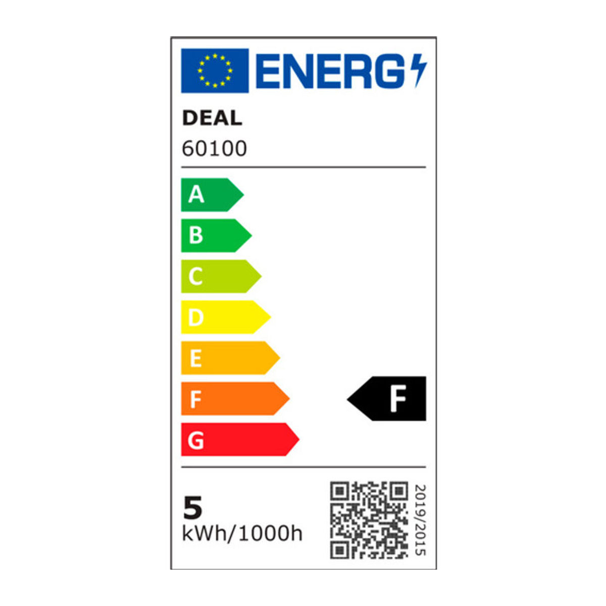 LED-Leuchtmittel E27 Warmweiß 470 lm 5er Pack aus Glas - Bild 3