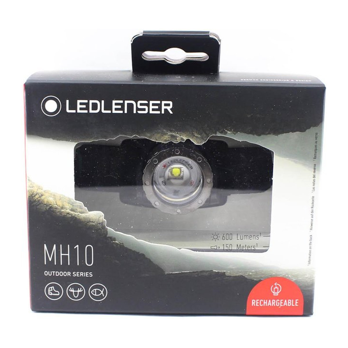 Ledlenser MH10 Stirnlampe mit 600 Lumen und 150 m Reichweite, IPX4, wiederaufladbar - Bild 1