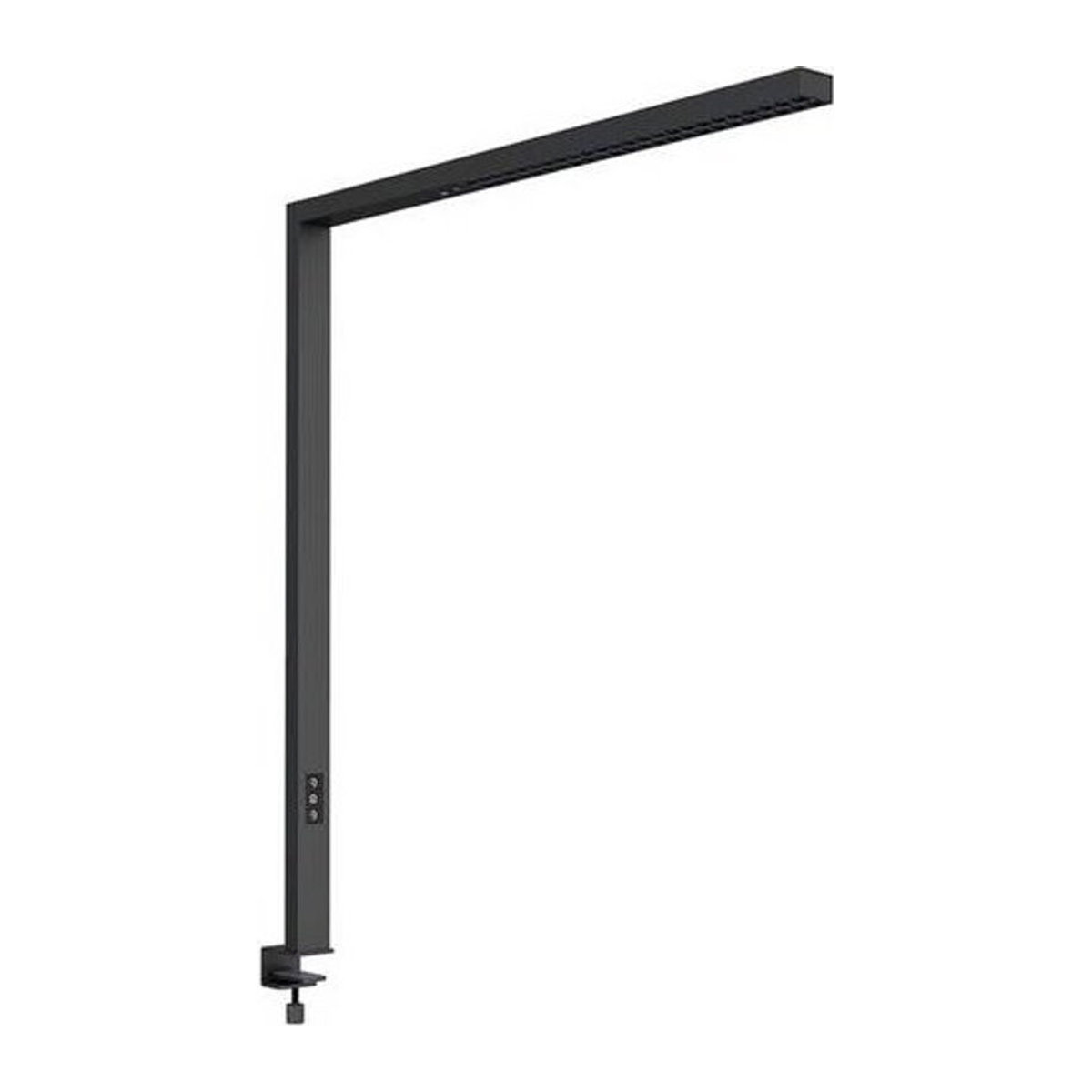 LEDmaxx Linus TLAB1 LED-Schreibtischleuchte aus Aluminium in Schwarz mit neutralweißem Licht und Tischklemme - Bild 1