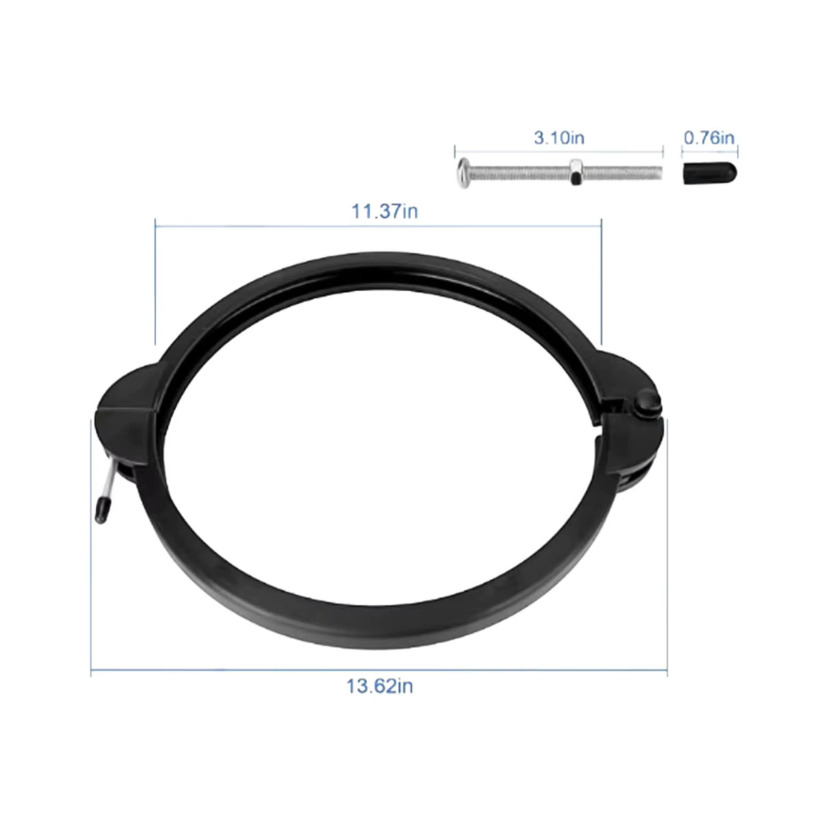 LEENKEA Klemmkragen mit O-Ring-Set SF90110-1 für Intex 10-Zoll-Sandfilterpumpen als Poolzubehör - Bild 4