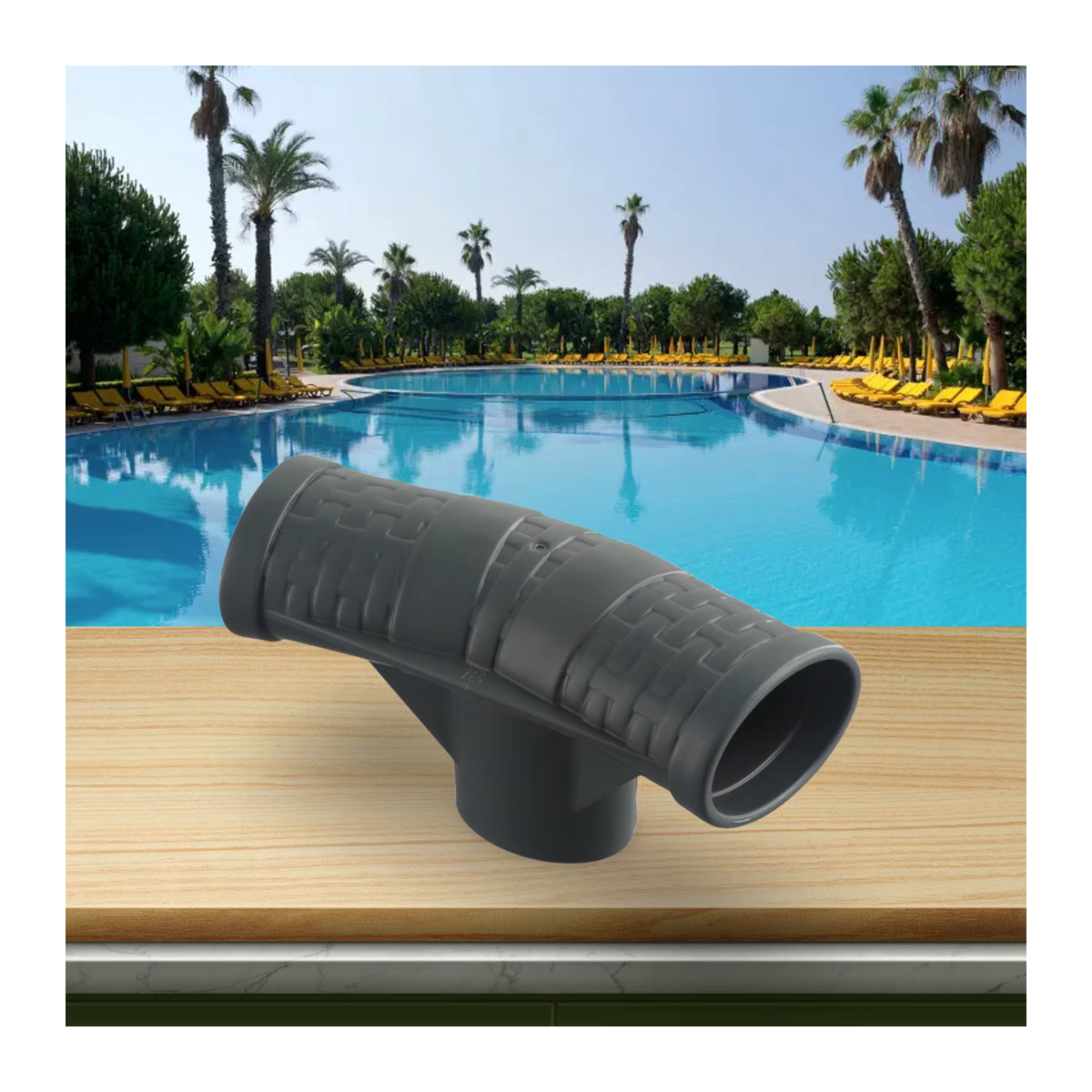 LEENKEA Kunststoff T-Stecker P07082 Zubehör für Coleman 16 Zoll OD Pool mit 42 Zoll oder 48 Zoll Tiefe - Bild 6