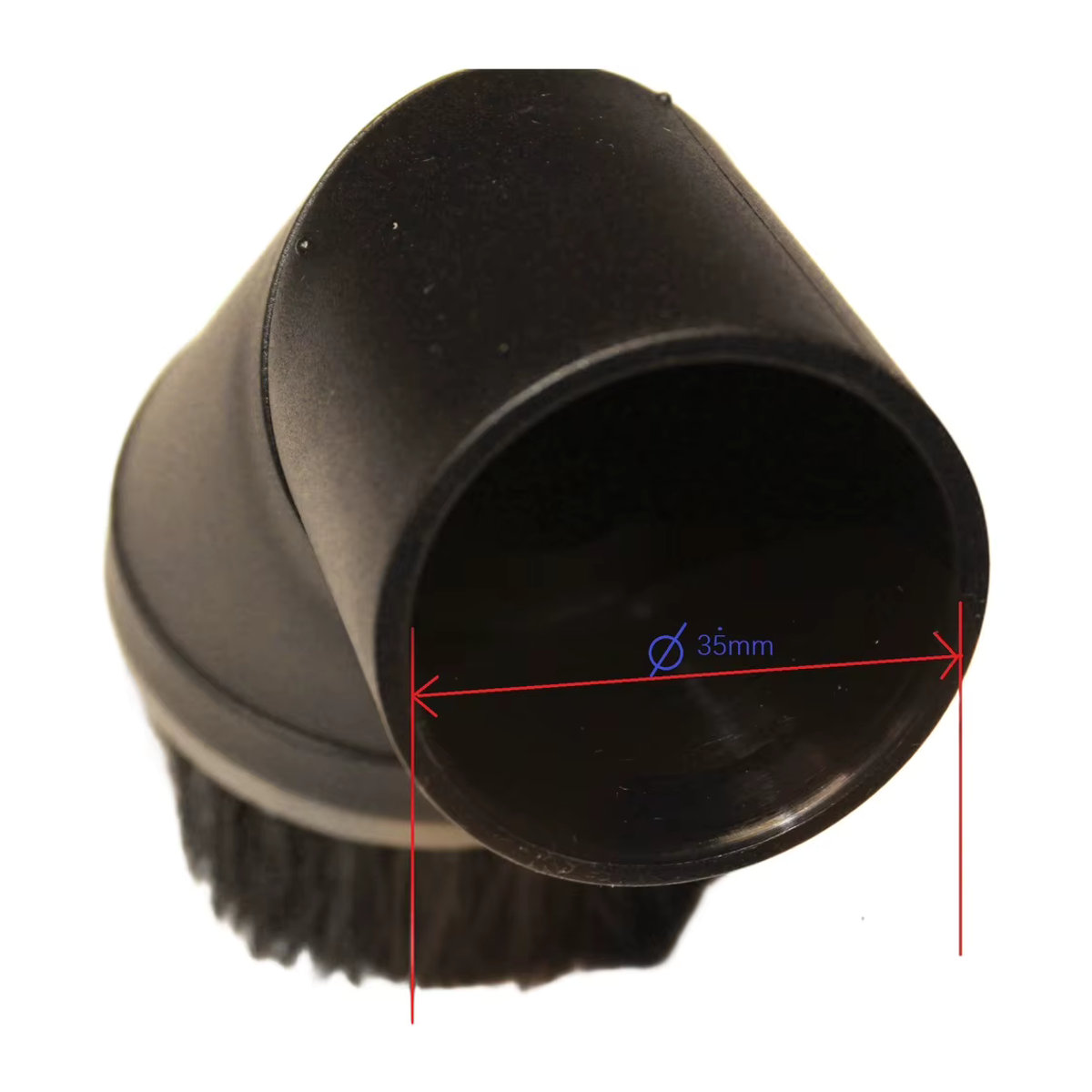 LEENKEA Staubbürstenaufsatz rund in Schwarz für Miele C1 C2 C3 Compact & Classic Series Staubsauger als Möbeldüse - Bild 6