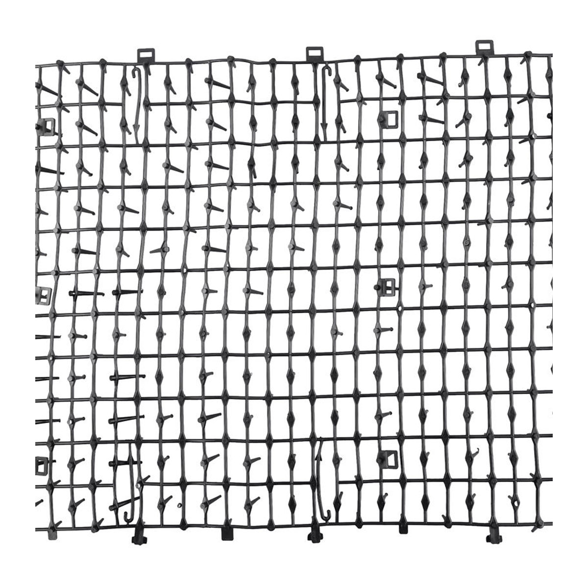 LEENKEA Tierabwehrmatte Schwarz 200 x 30 cm zur Abschreckung von Hunden und Katzen für den Garten - Bild 6