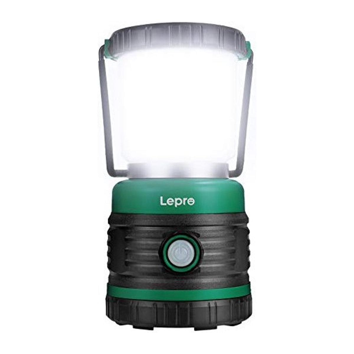 Lepro LED Camping Laterne mit 1500 Lumen, umschaltbar zwischen Tageslichtweiß, Warmweiß und Rot, batteriebetrieben - Bild 1