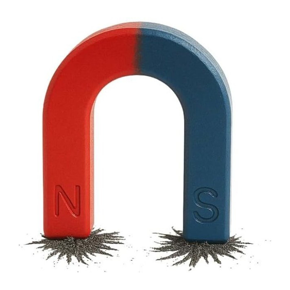 LG-EXPRO U-förmiger Magnet in Rot und Blau, 5 cm, Retro-Design für Spiele oder Dekoration - Bild 1