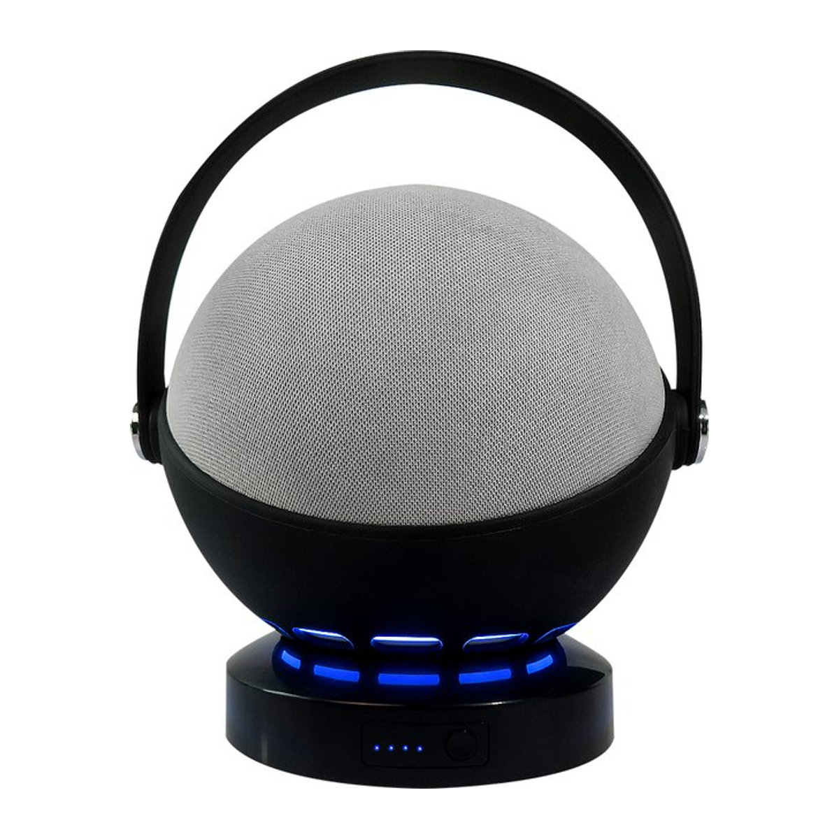 LIBOER Batterie Basis für Echo 4th Gen Smart Lautsprecher Tragbares Ladegerät und Docking Station in Weiß oder Schwarz - Bild 1