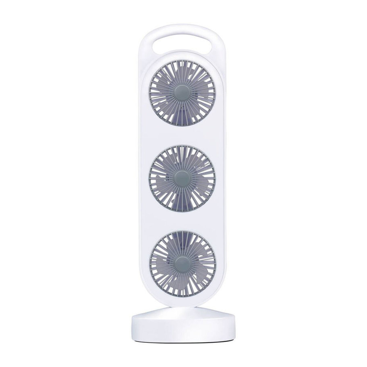 Lifetime Standventilator aus Kunststoff in Weiß B/H/L: 13 x 8,2 x 37 cm - Bild 1