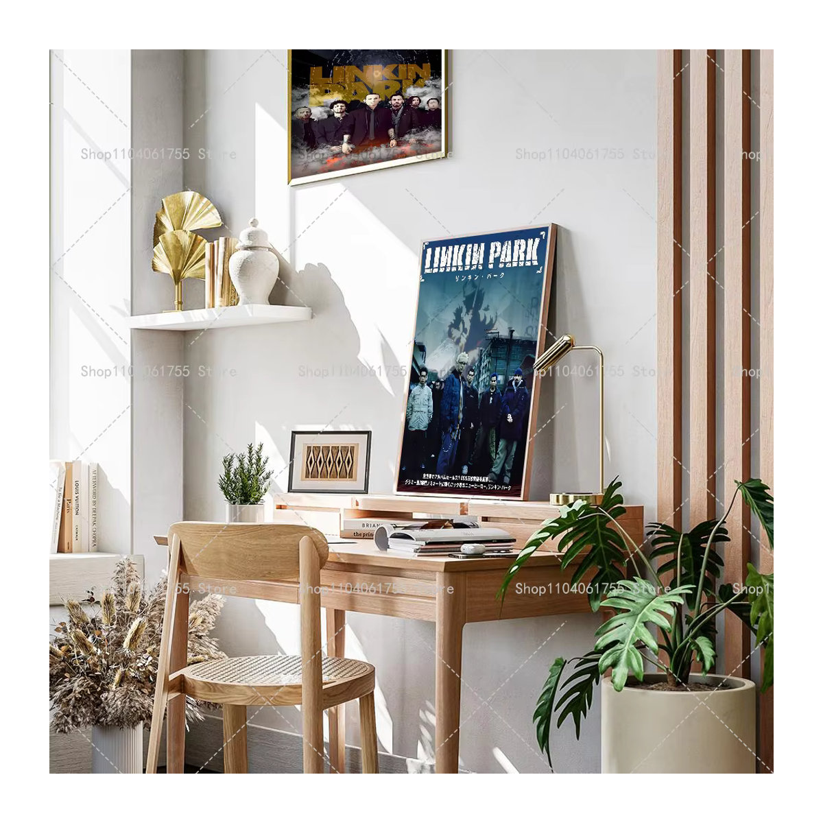 Linkin Park Selbstklebender Wandaufkleber Wasserdichtes Poster für Kaffeehaus und Bar - Bild 4