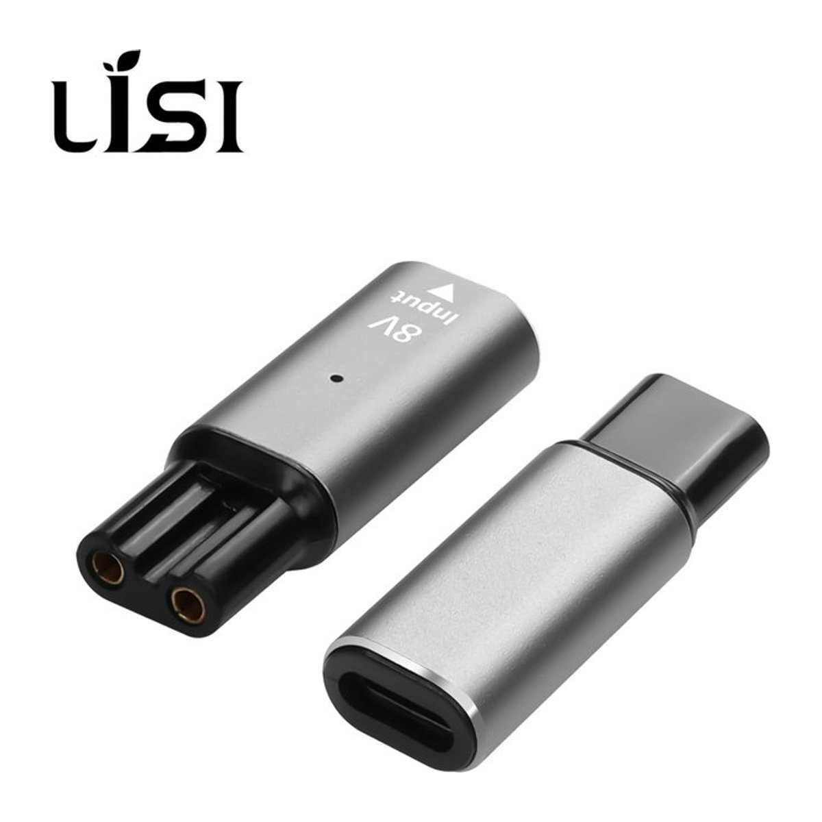 LISI 8V HQ850 Typ-C Ladegerät-Adapter für Philips Norelco OneBlade QP2530 QP2630 Bartschneider in Grau - Bild 1