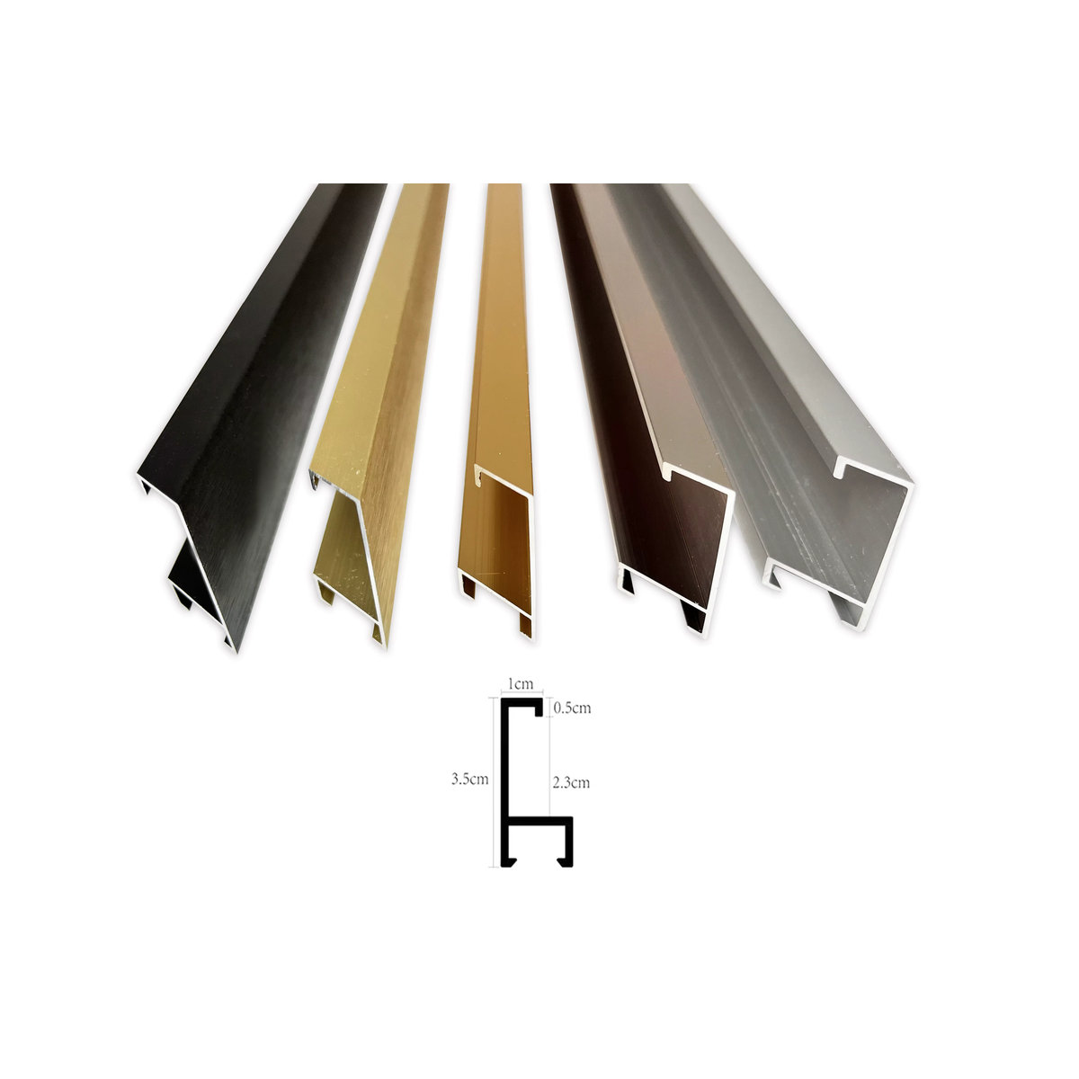Little PP Leinwand-Bild mit Aluminium-Außenrahmen in Weiß und Mehrfarbig, Rechteckiges Wandkunst-Poster für Ölgemälde und Heimdekoration, B/H: 40 x 50 cm - Bild 2