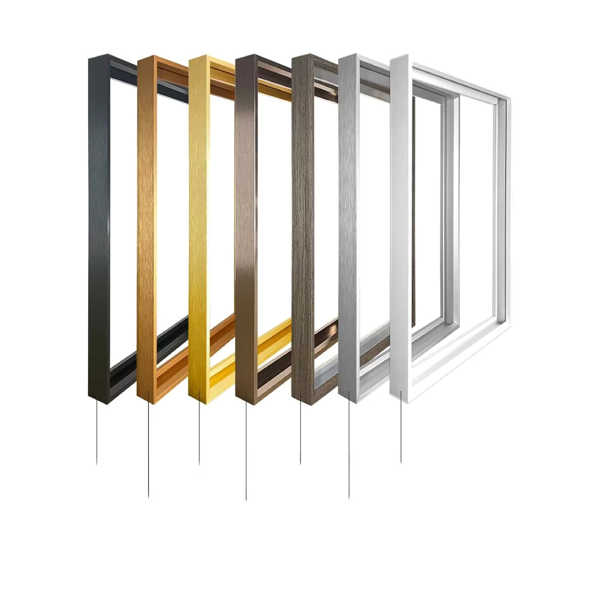 Little PP Leinwand-Bild mit Aluminium-Außenrahmen in Weiß und Mehrfarbig, Rechteckiges Wandkunst-Poster für Ölgemälde und Heimdekoration, B/H: 40 x 50 cm - Bild 3