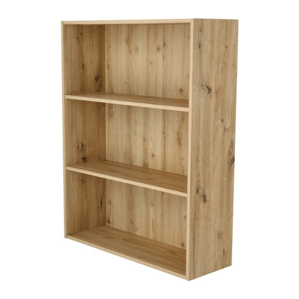 LIVARNO Bücherregal Liverpool in Eiche Natur und Braun im skandinavischen Design - Bild 1