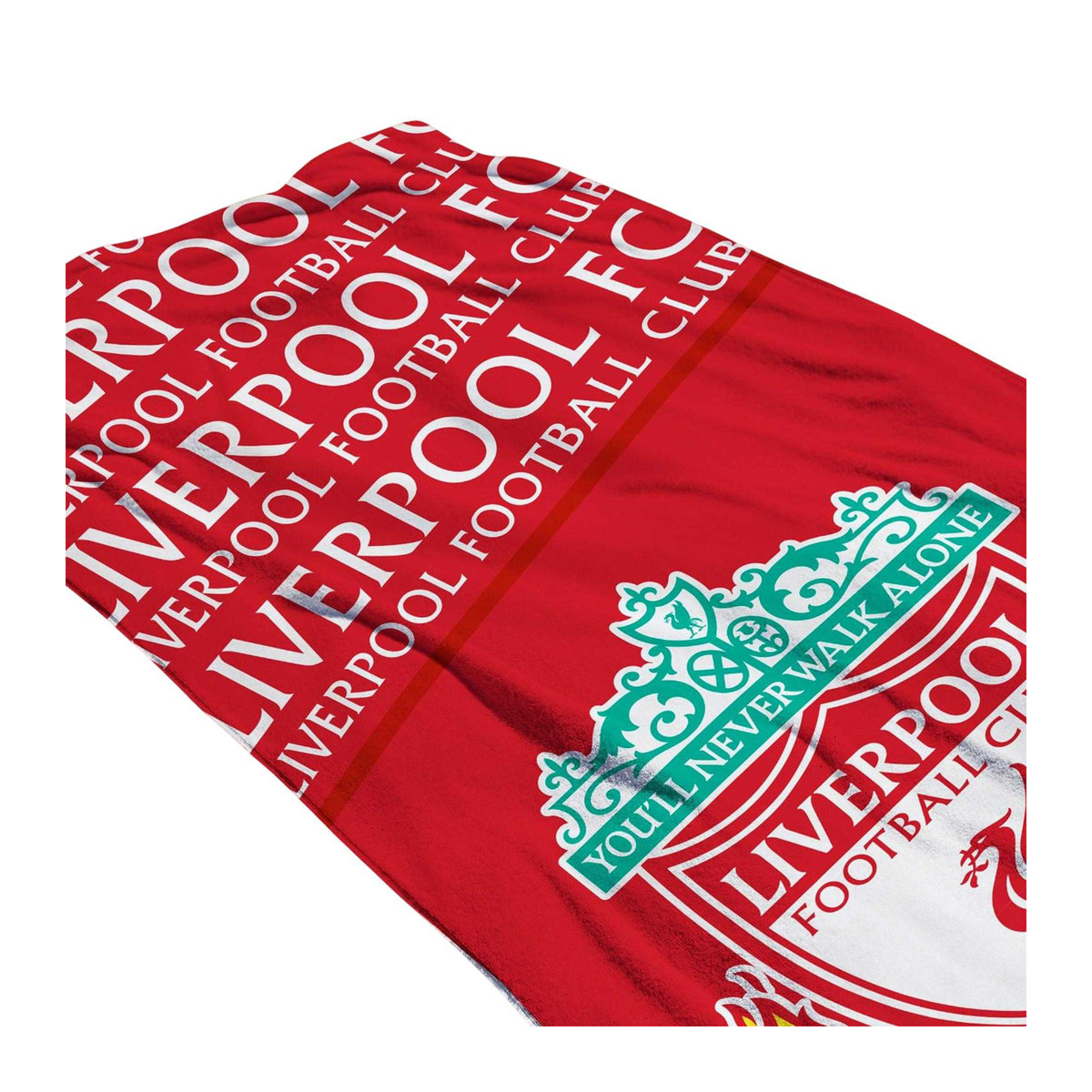 Liverpool FC Handtuch mit Wappen in Rot, One Size - Bild 2