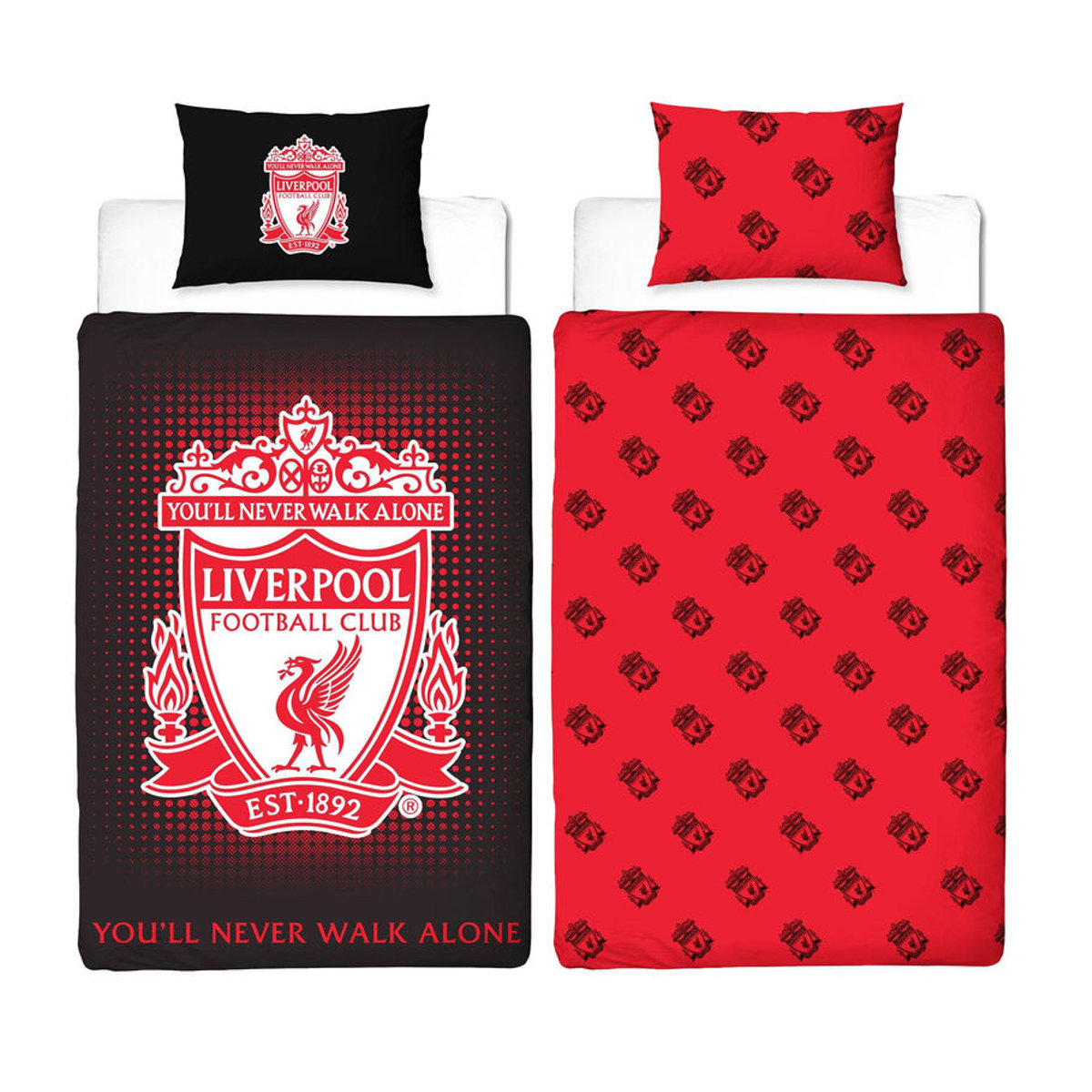 Liverpool FC Wendebettwäsche-Set Single in Rot - Bild 3