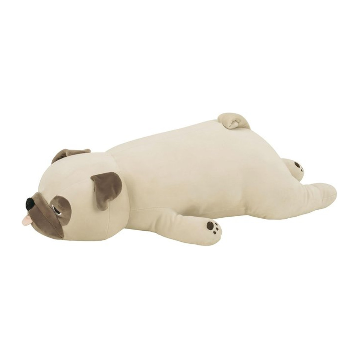 Livheart Premium Nemunemu Animals Hana der Mops Körperkissen, Flauschiges Plüschtier in Groß, 67 cm - Bild 1