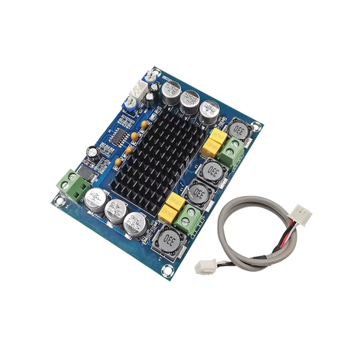 LOTHYE TPA3116D2 Digitaler Audio Verstärker Dual Channel High Power Modul 120W x 2 Schwarz - Bild 3