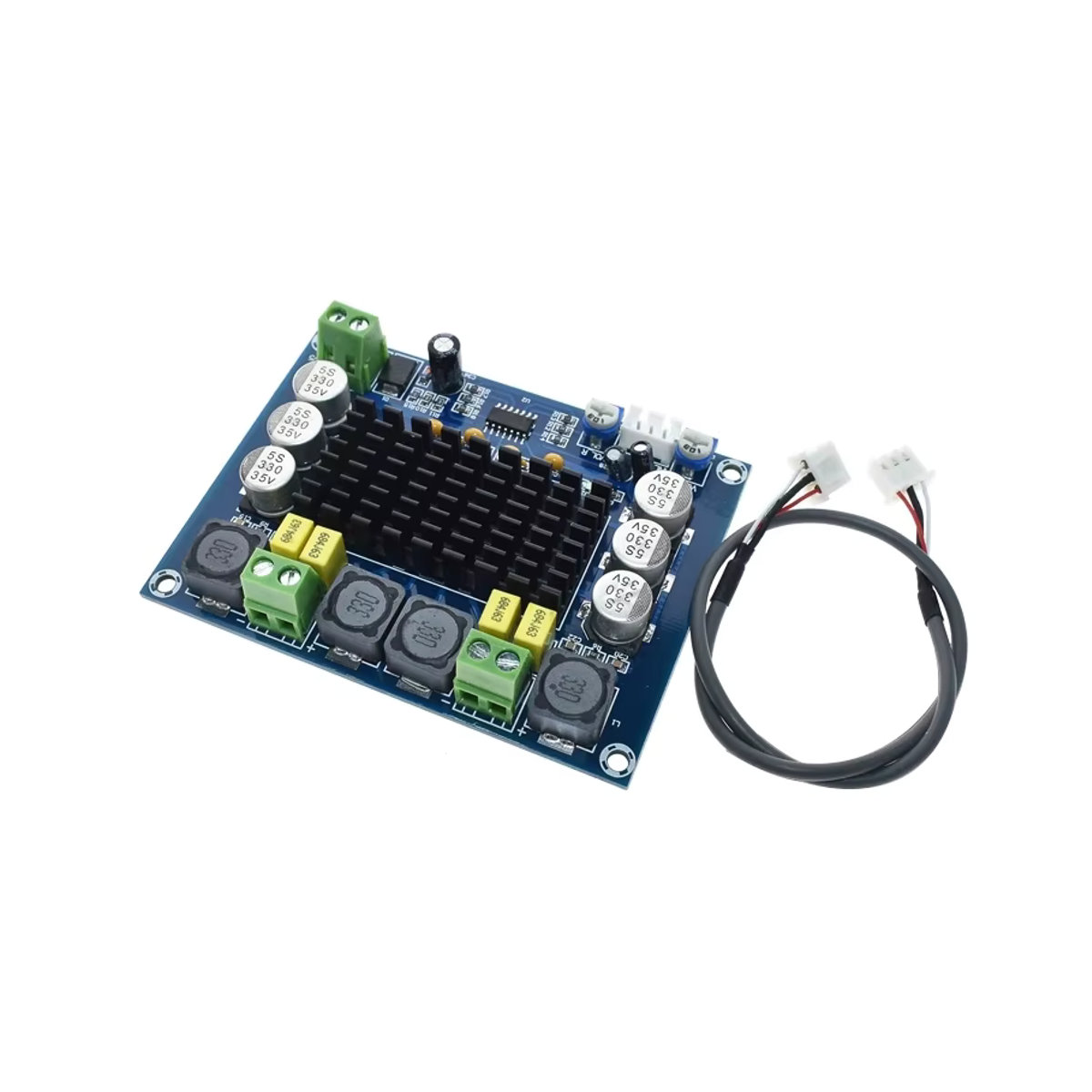 LOTHYE TPA3116D2 Digitaler Audio Verstärker Dual Channel High Power Modul 120W x 2 Schwarz - Bild 5