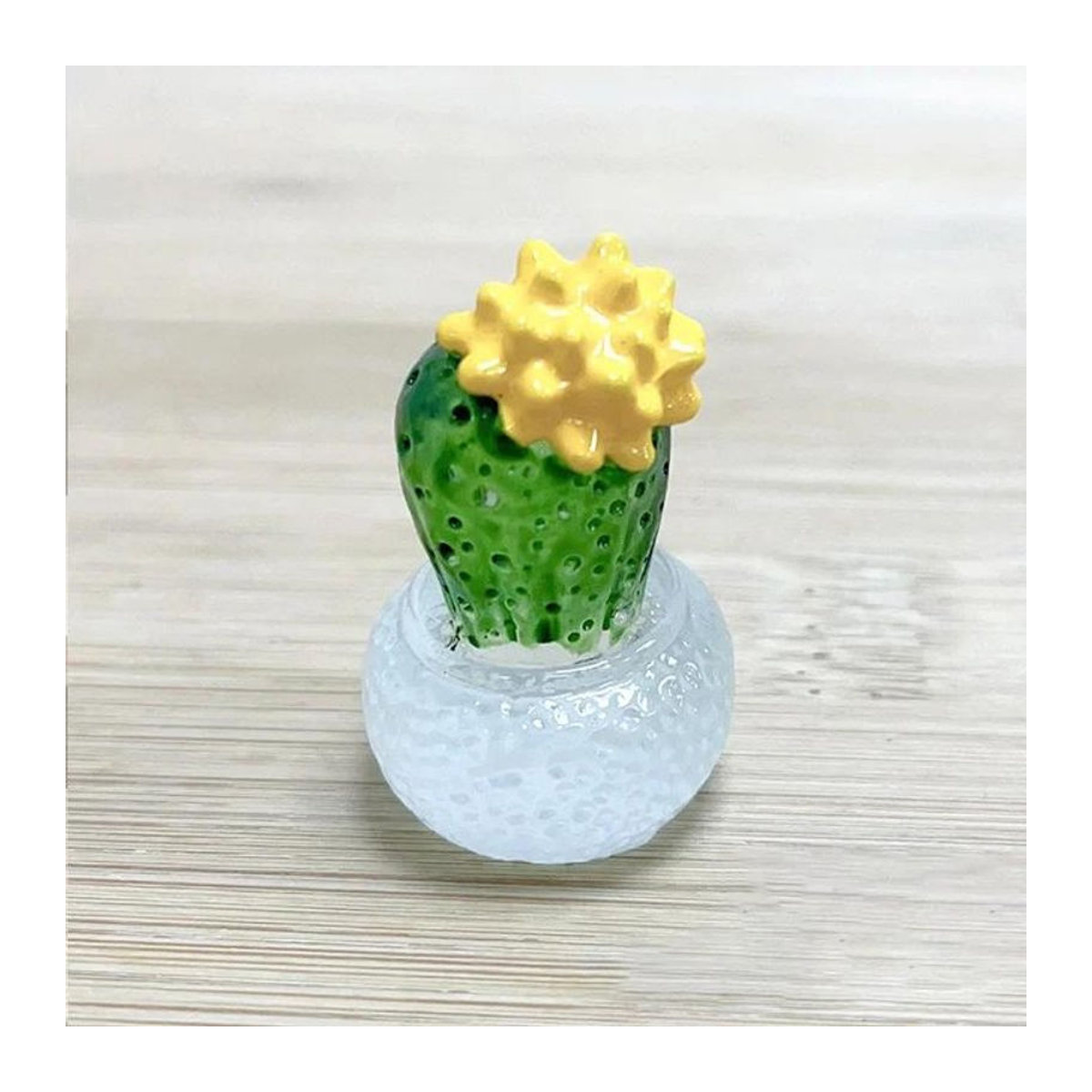 Love Home Garden Mini Kaktus Figur Ornament aus Kunstharz in Mehrfarbig für Aquarium und Heimdekoration - Bild 1