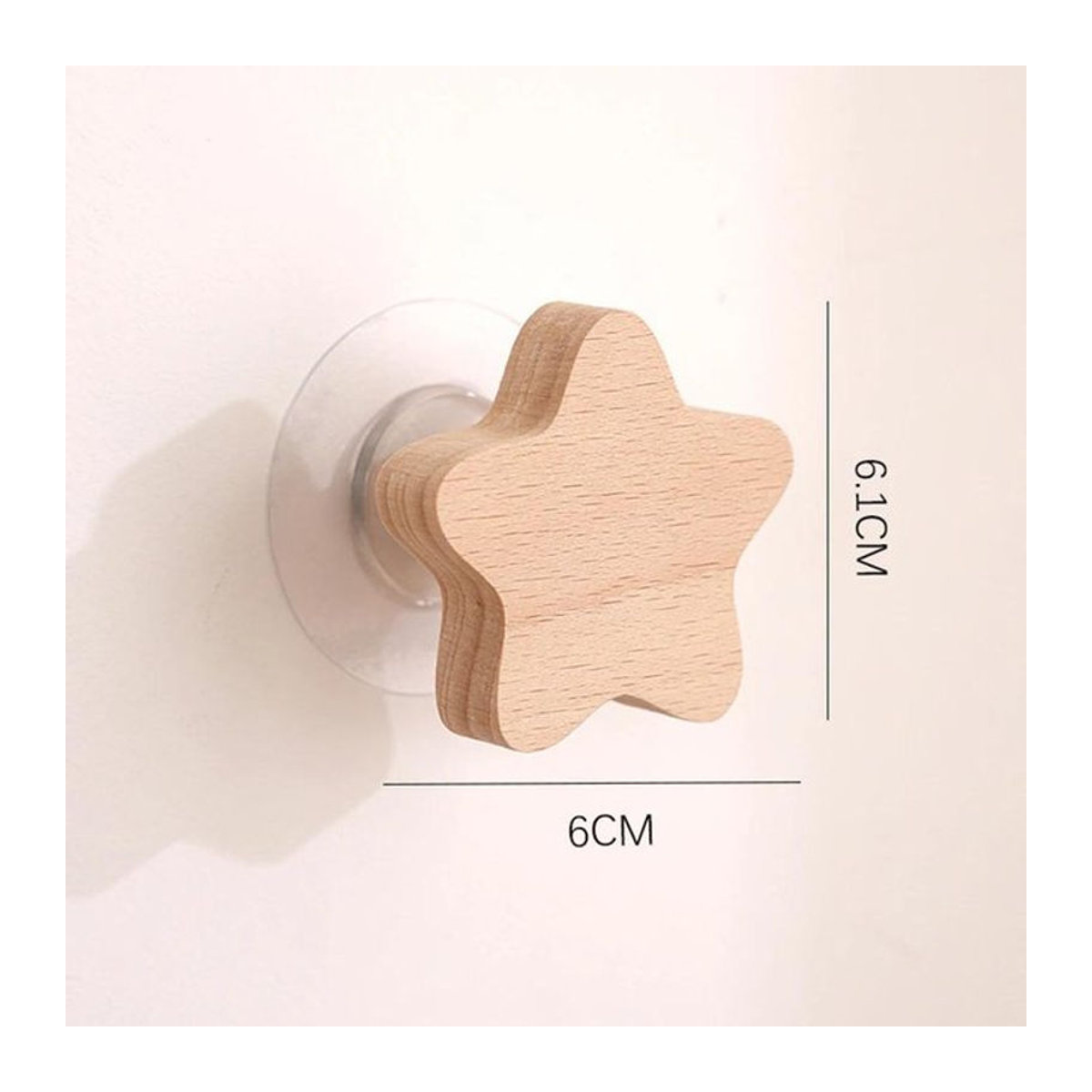 Love Home Garden Wandhaken aus Massivholz in Tierform als dekorative Wandhalterung für Schlüssel und Kleidung in Braun - Bild 1
