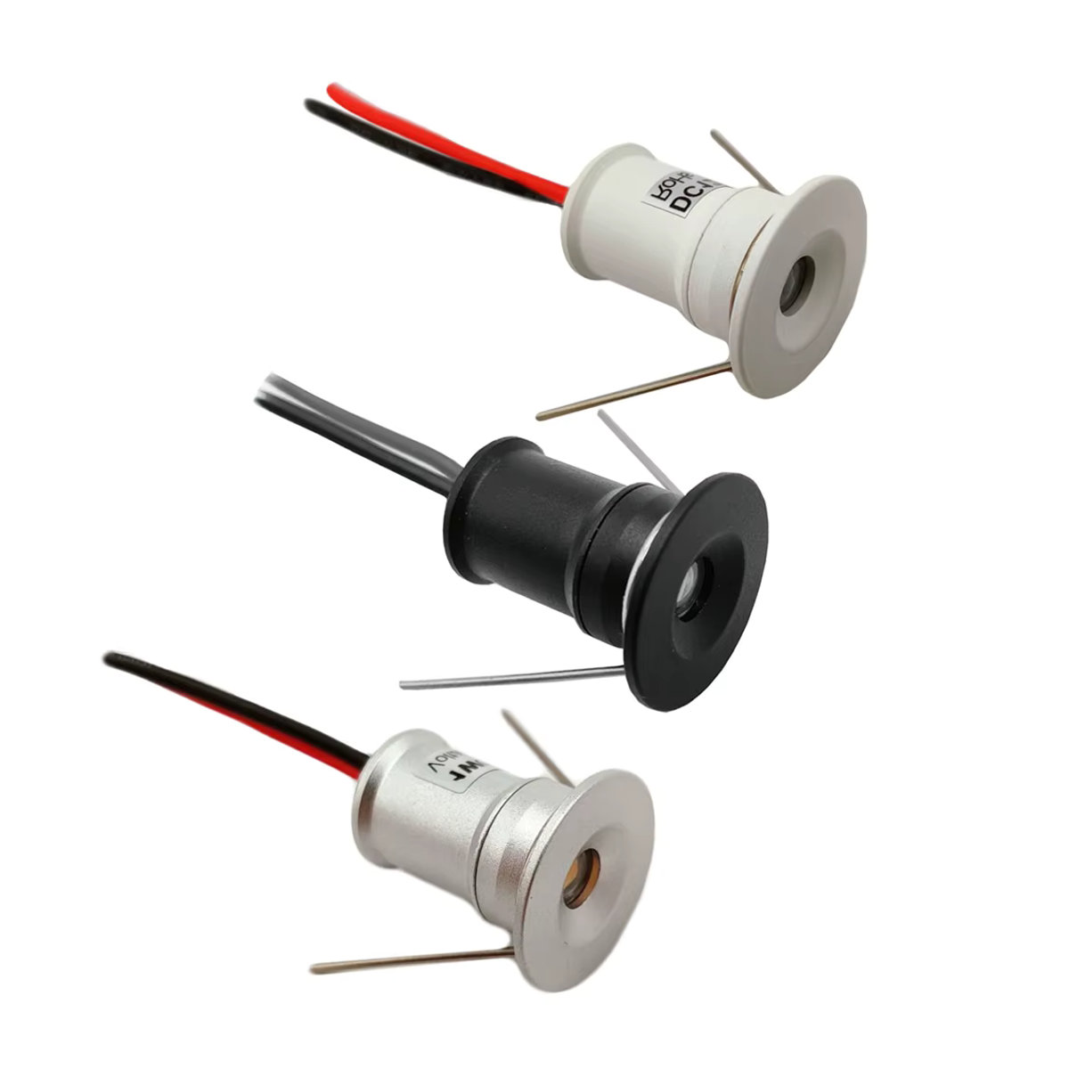 LUCERNA Mini LED Einbaustrahler 1W 12V IP65 Dimmbar aus Aluminium in Schwarz, Weiß oder Silber - Bild 7
