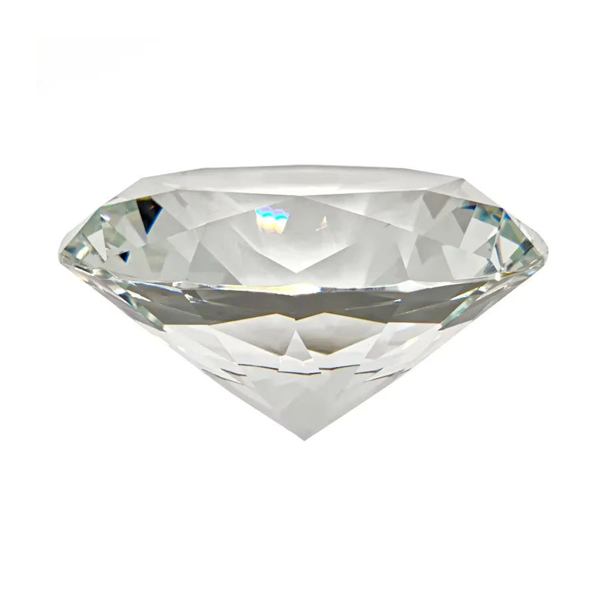 Luckyiasv Kristall Glas Diamant Dekoration Transparent für Romantische Anlässe und Heimdekoration - Bild 6