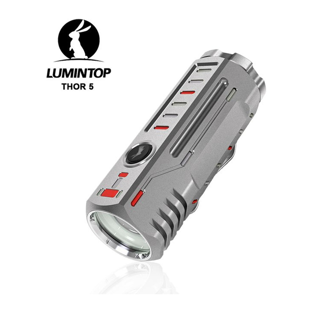 LUMINTOP THOR5 EDC LED Taschenlampe aus Titan für Outdoor und Camping mit 1200m Reichweite - Bild 1
