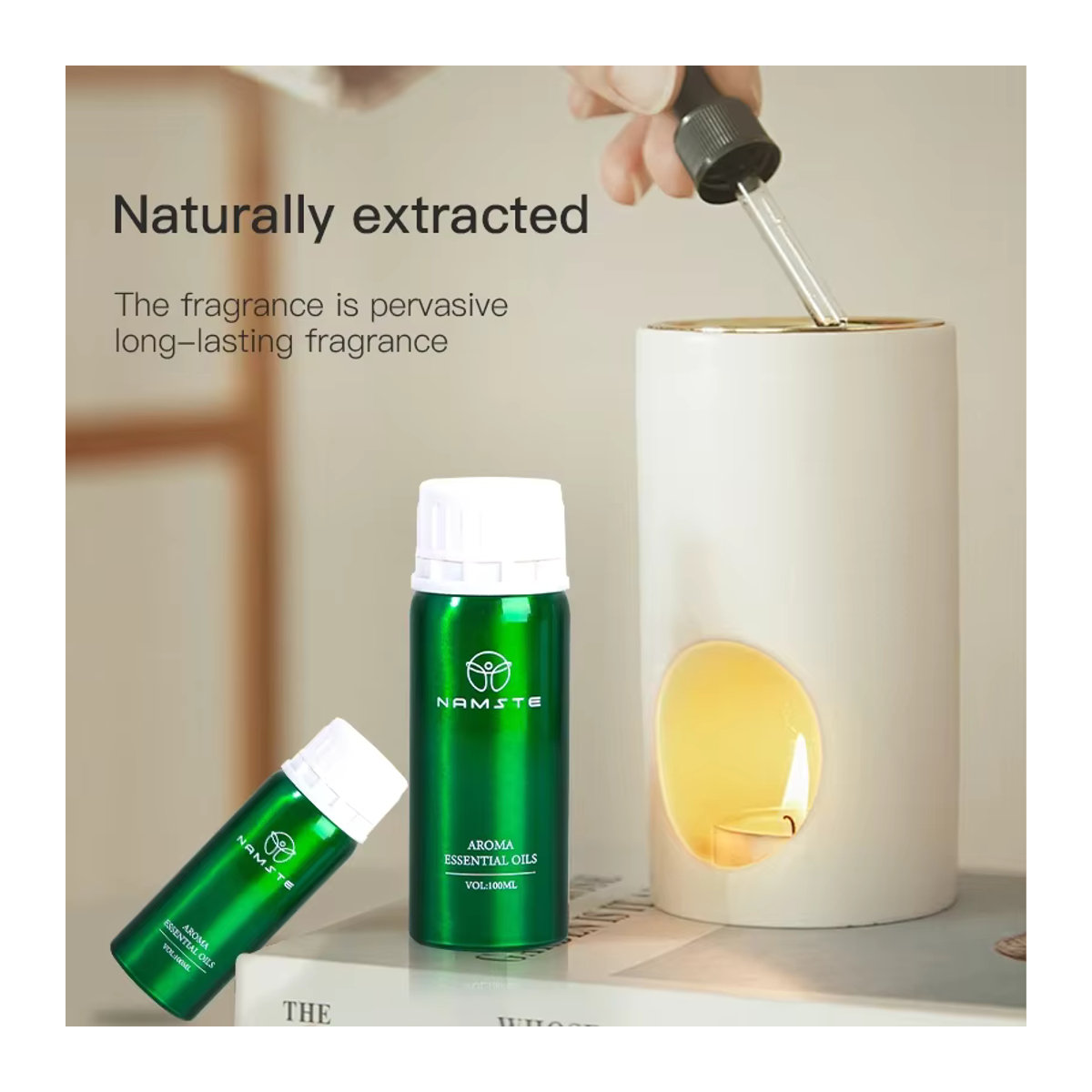 LUXPERFUME Duftdiffusor Hotelzimmer-Duft für Zuhause und Auto, Grün, 100 ml - Bild 4