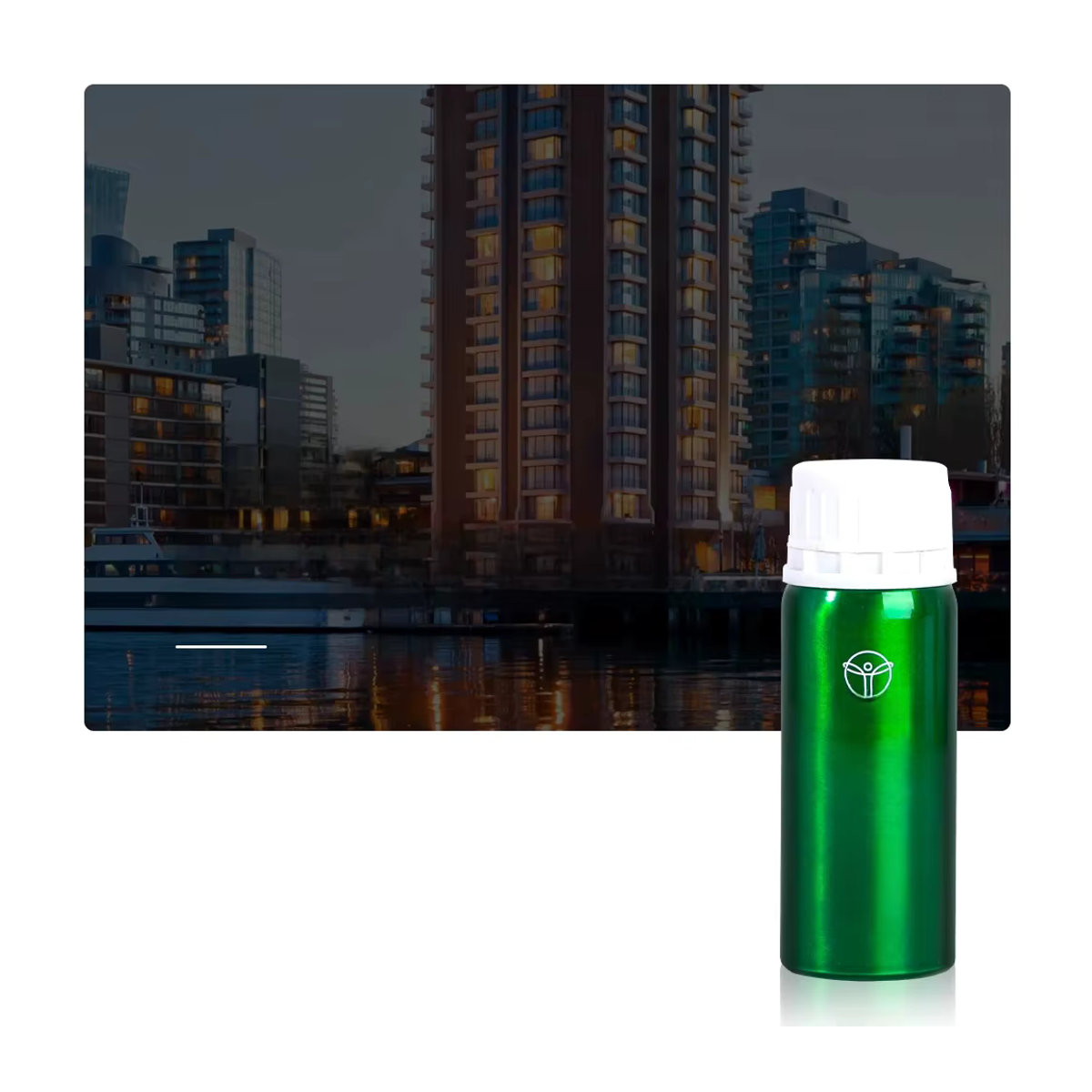 LUXPERFUME Duftdiffusor Hotelzimmer-Duft für Zuhause und Auto, Grün, 100 ml - Bild 7