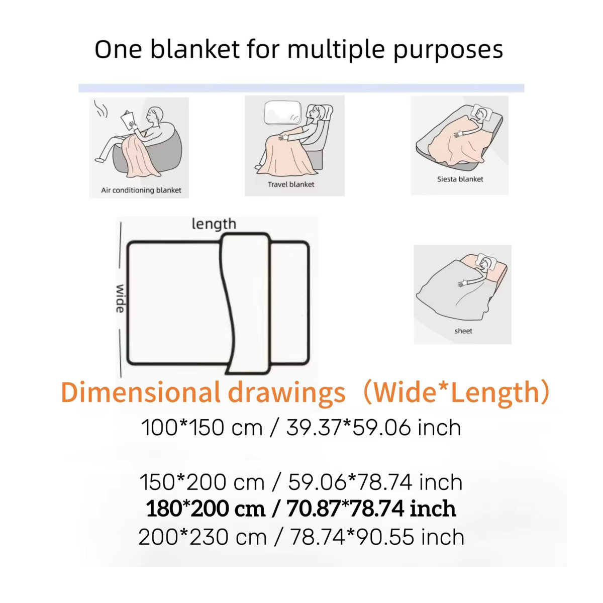 Luxus Cloud Ombre Fleece Decke in Grey coffee, weiche Tie-Dye Bubble Decke mit 310 gsm - Bild 2