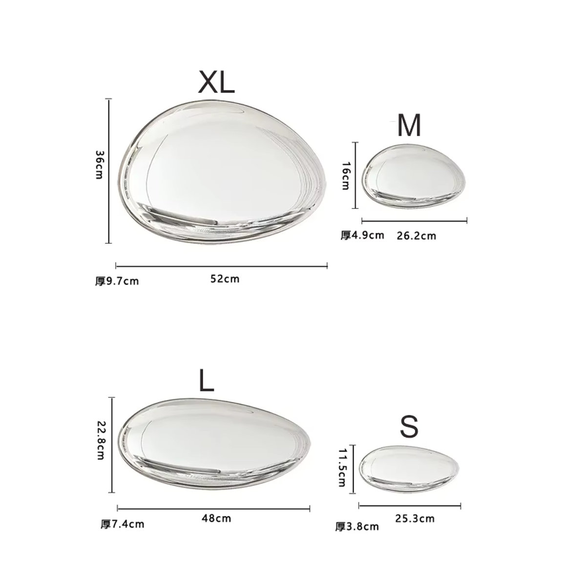 Luxus Wandkunst aus Edelstahl im Kieselstein-Design mit Wassertropfen-Optik für Wohnzimmer und Hotels - Bild 2