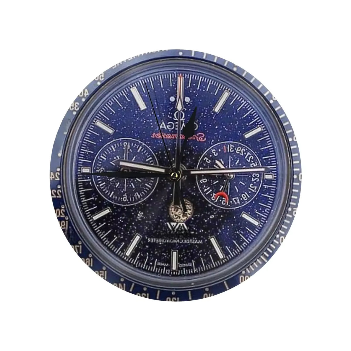 Luxus Wanduhr in runder Form als dekoratives Ornament für deine Raumgestaltung - Bild 4