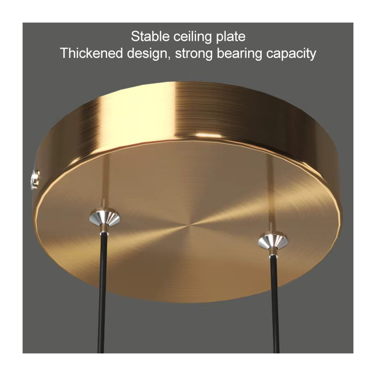 Lyfs Skandinavische LED Pendelleuchte aus Metall für Wohnzimmer, Schlafzimmer und Essbereich - Bild 5