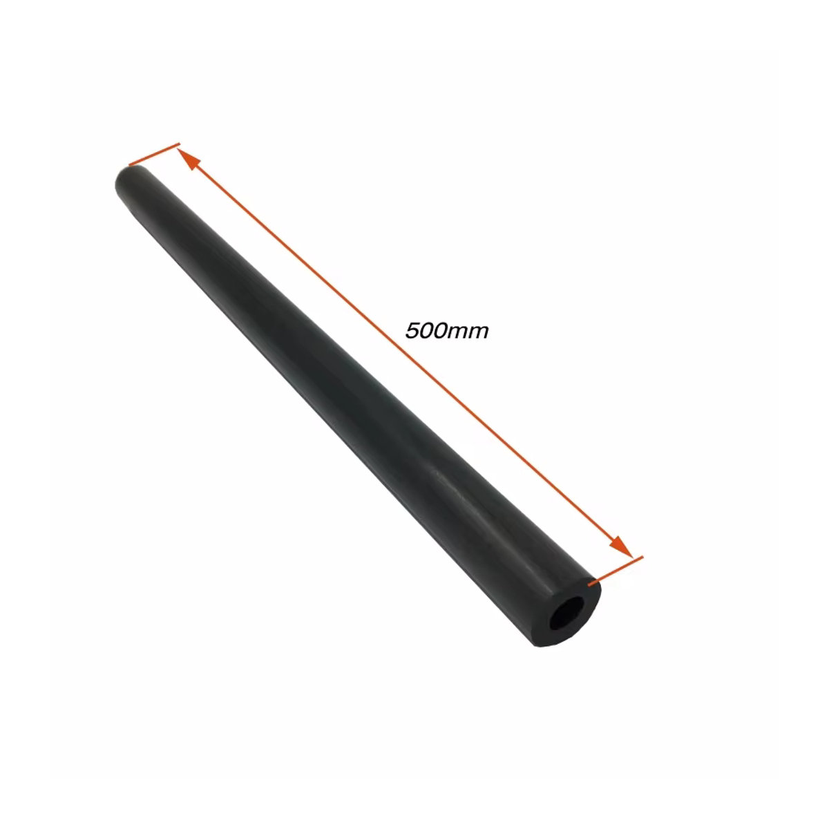 Madifier Carbon Faser Hohlrohr Set, 10 Stück, rund, schwarz, Länge: 0,5 m, Durchmesser: 2-10 mm - Bild 2