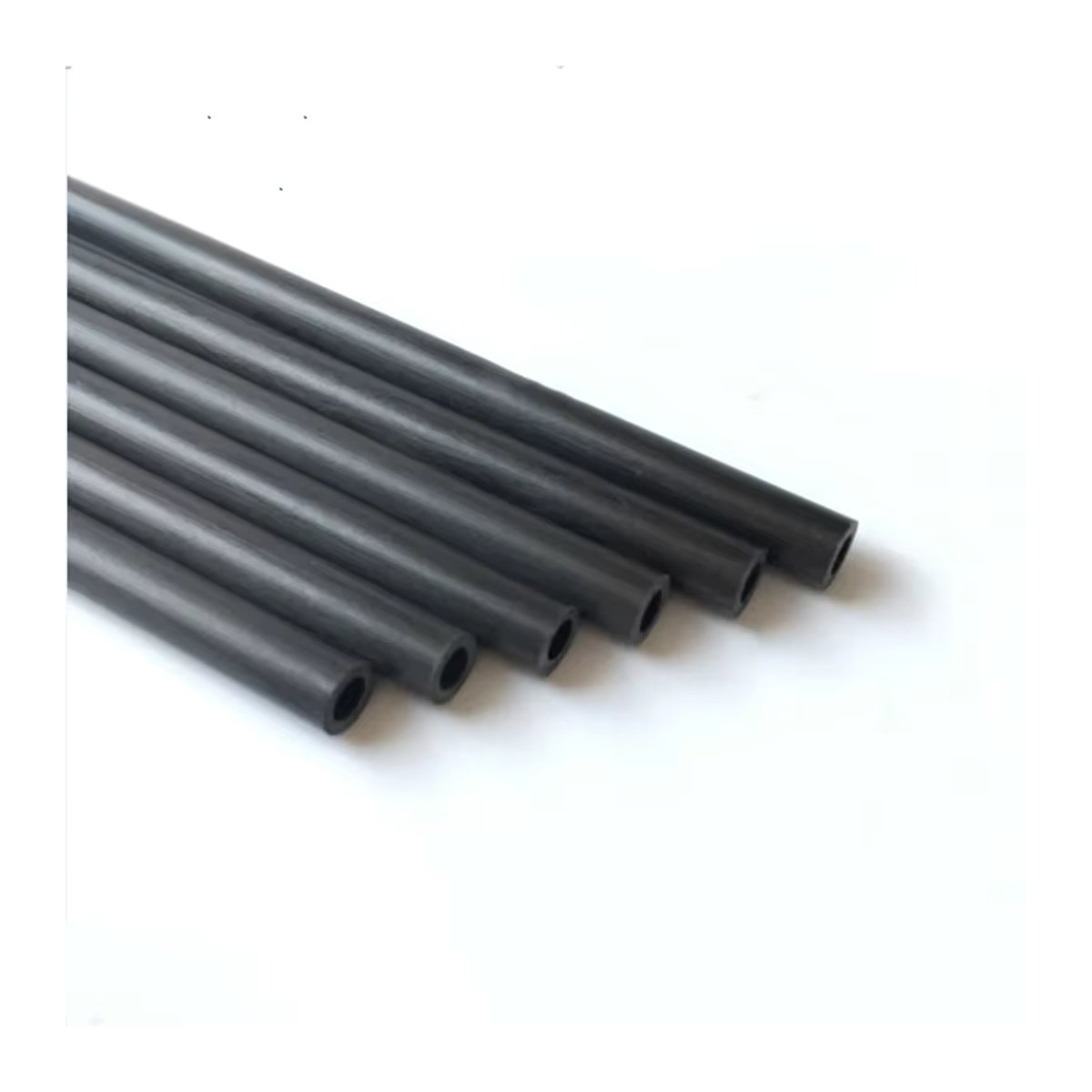 Madifier Carbon Faser Hohlrohr Set, 10 Stück, rund, schwarz, Länge: 0,5 m, Durchmesser: 2-10 mm - Bild 4