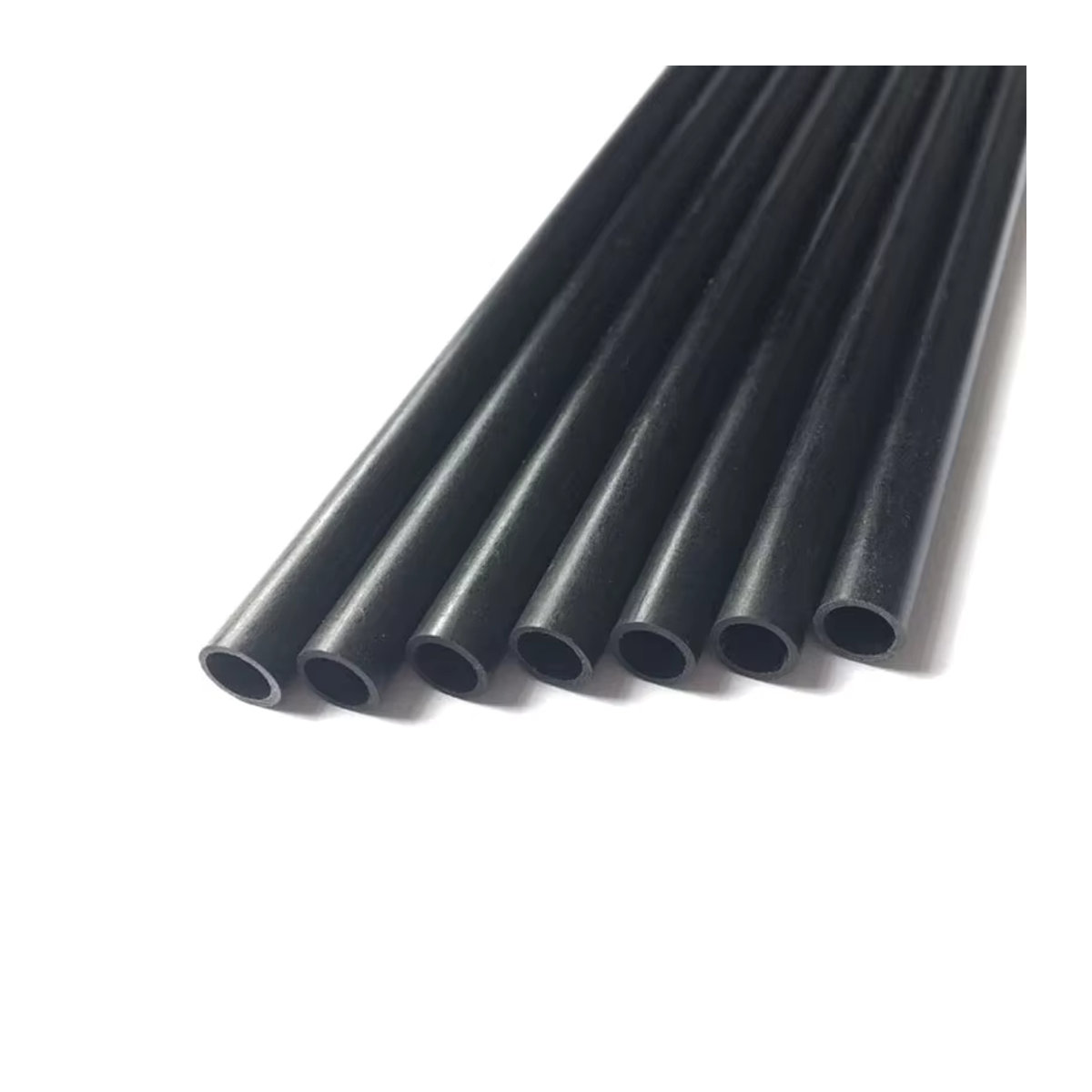 Madifier Carbon Faser Hohlrohr Set, 10 Stück, rund, schwarz, Länge: 0,5 m, Durchmesser: 2-10 mm - Bild 5