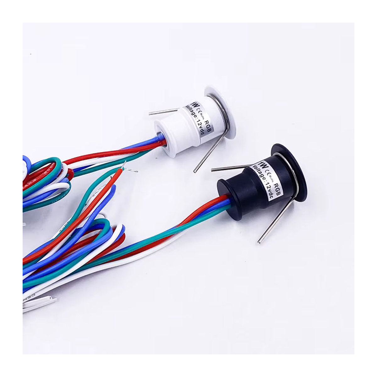 MAECHUANGYUAN Mini LED RGB Einbaustrahler aus Aluminium in Silber für Innenräume und Deckenbeleuchtung - Bild 3