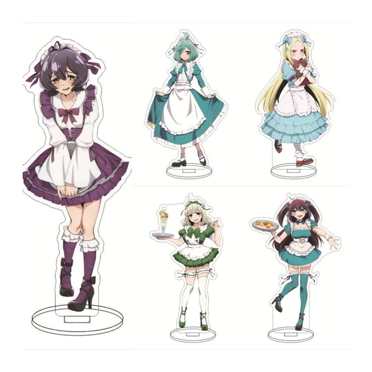Mahu Shoujo Ni Akogarete Hiiragi Utena Anime Acryl Stand Figur Display B/H/T: 15 x 15 x 15 cm - Bild 1
