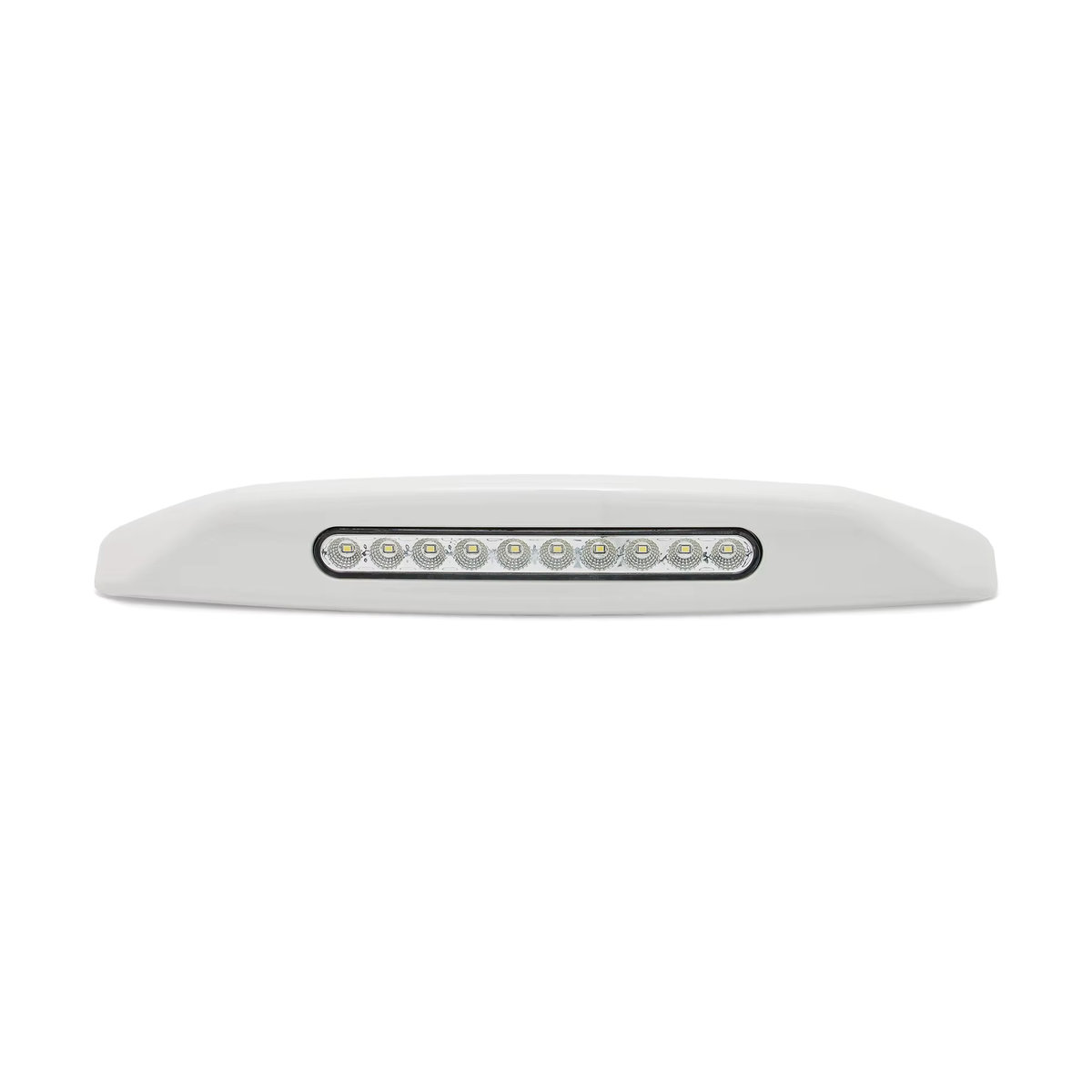 MAIMEIMI LED Wandleuchte für Wohnmobile und Caravans, 10 LED, Wasserdicht, Schwarz/Weiß - Bild 2