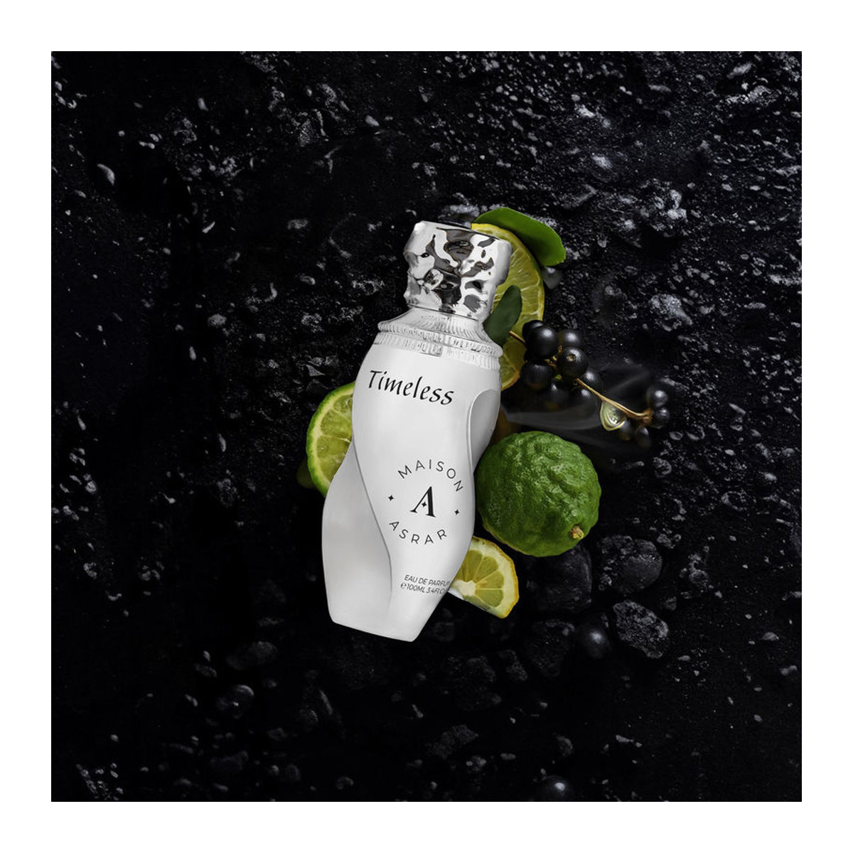 Maison Asrar Timeless Eau de Parfum Silber 100ml - Bild 4