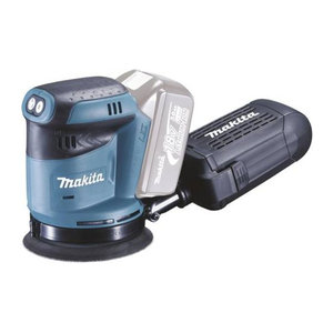 Makita DBO180Z Akku-Exzenterschleifer 18V mit Ø 125mm in Türkis