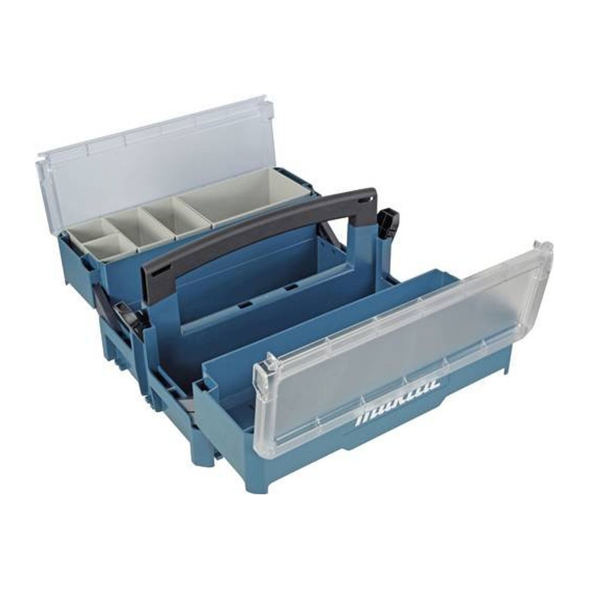 Makita Werkzeugkasten P-84137 aus Kunststoff kompatibel mit Makpac System B: 39,5 cm x 29,5 cm x 22,5 cm - Bild 2