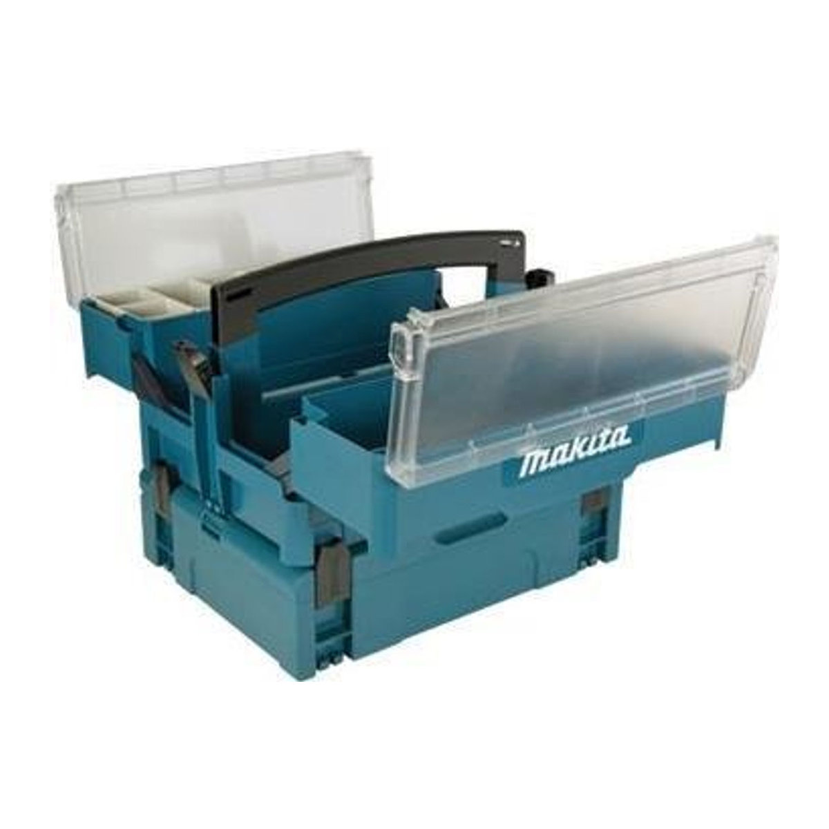 Makita Werkzeugkasten P-84137 aus Kunststoff kompatibel mit Makpac System B: 39,5 cm x 29,5 cm x 22,5 cm - Bild 3