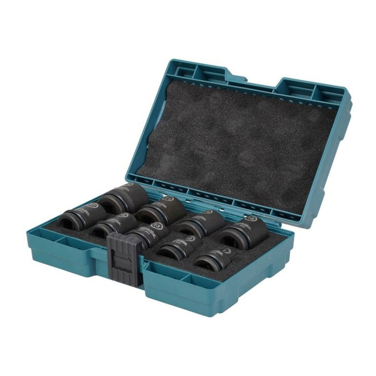 Makita Werkzeugset Steckschlüssel-Set 1/2 Zoll aus Metall, 9-teilig - Bild 1